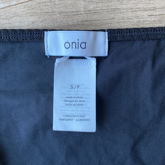 🩱NWT Onia Black Ashley Bottoms in a Small - Picture 8 of 10